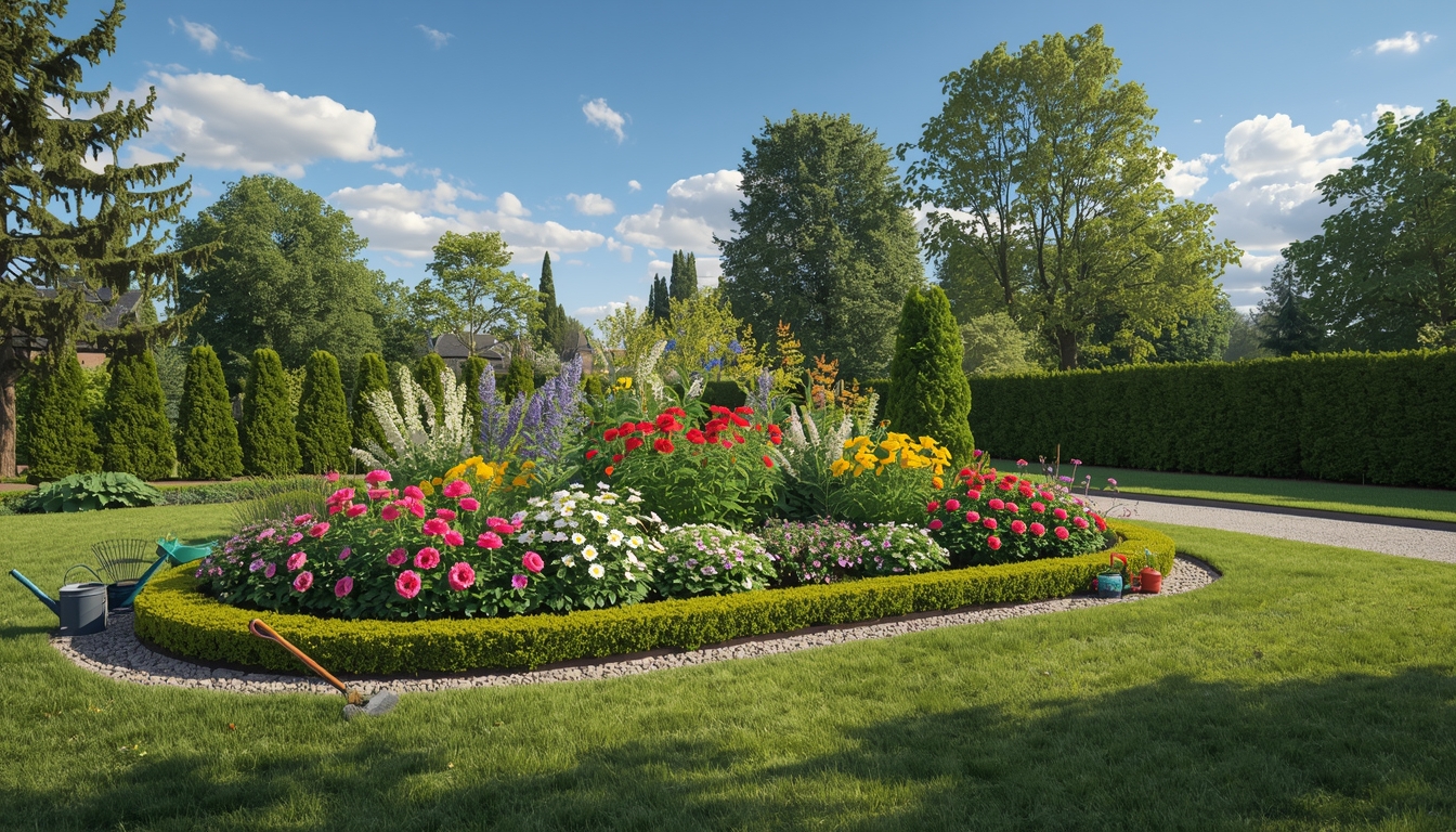 Blomsterbed vedligehold fra Squidraloph